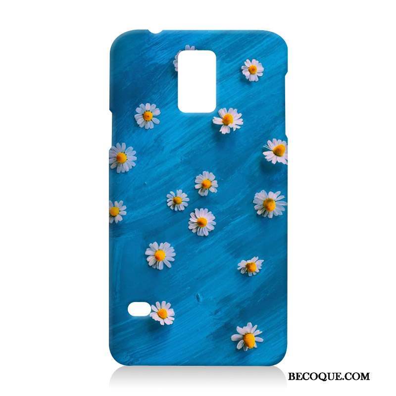 Samsung Galaxy S5 Silicone Coque De Téléphone Incassable Étui Bleu Fluide Doux