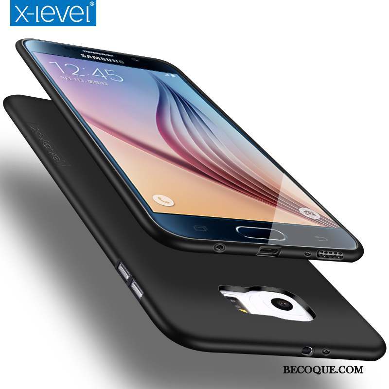 Samsung Galaxy S6 Coque Étui Tout Compris Silicone Incassable Tendance Très Mince