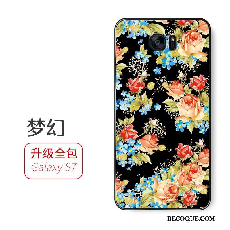 Samsung Galaxy S7 Coque Très Mince Tout Compris Incassable Silicone Protection Fluide Doux
