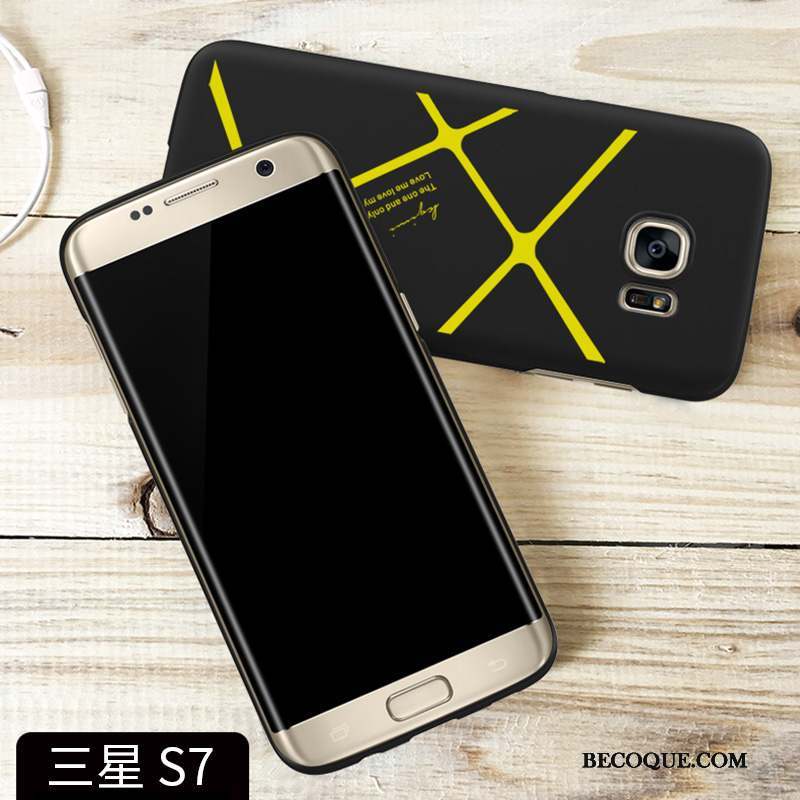 Samsung Galaxy S7 Jaune Protection Incassable Étui Coque De Téléphone