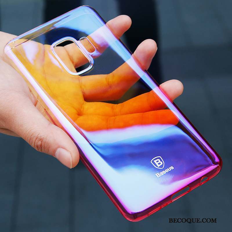 Samsung Galaxy S8+ Coque De Téléphone Tout Compris Placage Très Mince Violet Difficile