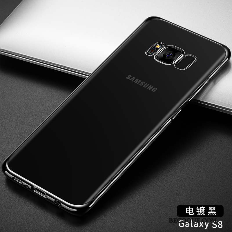 Samsung Galaxy S8 Coque Tendance Difficile Incassable Transparent Protection Étui