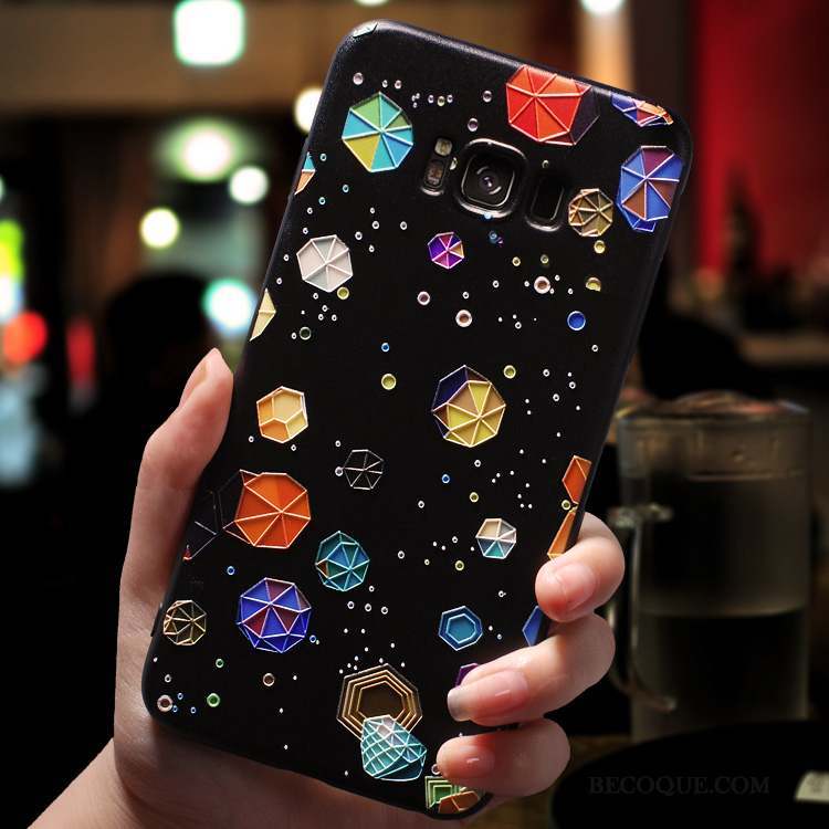 Samsung Galaxy S8 Incassable Créatif Silicone Personnalité Multicolore Coque De Téléphone