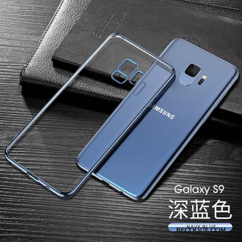 Samsung Galaxy S9 Coque Fluide Doux Tout Compris Incassable Protection Très Mince Étui