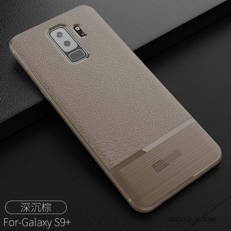 Samsung Galaxy S9+ Coque Incassable Créatif Protection Tout Compris Téléphone Portable Étui