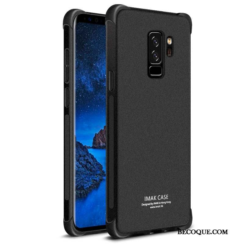 Samsung Galaxy S9+ Coque Incassable Transparent Tout Compris Étui Fluide Doux Protection