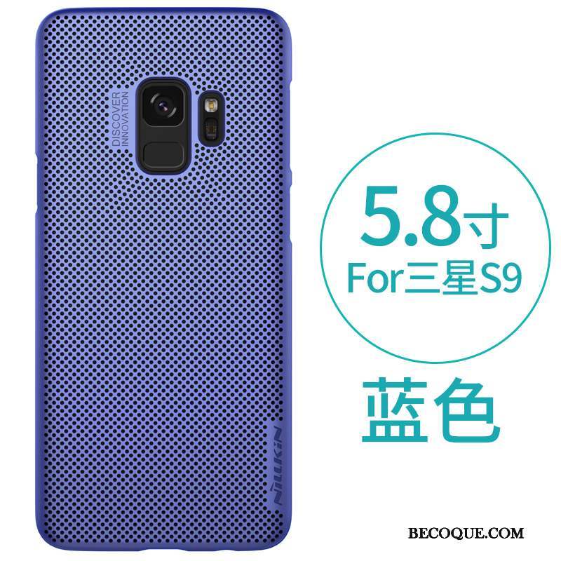 Samsung Galaxy S9 Incassable Protection Coque De Téléphone Étui Bleu Or