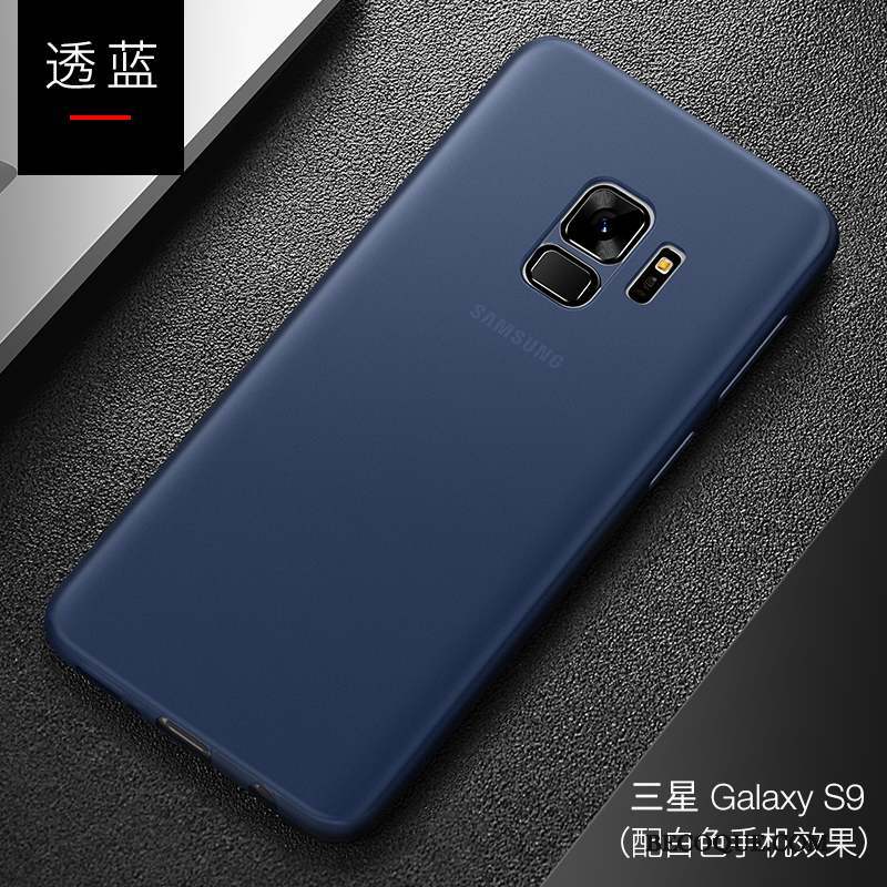 Samsung Galaxy S9 Tout Compris Bleu Délavé En Daim Coque De Téléphone Étui Marque De Tendance