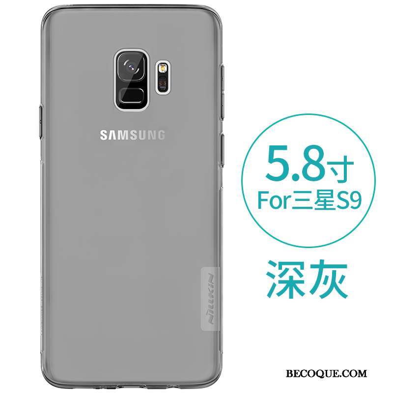 Samsung Galaxy S9 Tout Compris Coque Légères Transparent Ballon Étui