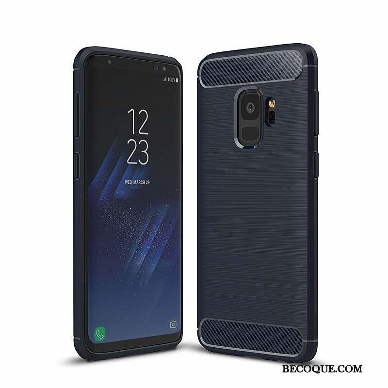 Samsung Galaxy S9 Étui Coque De Téléphone Tout Compris Fluide Doux Fibre Silicone