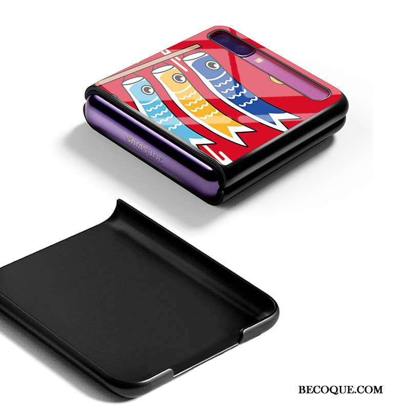 Samsung Z Flip Coque Nouveau Incassable Richesse Plier Tout Compris Amoureux