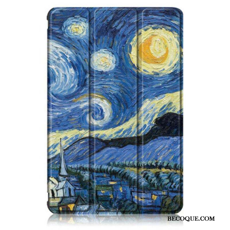 Smart Case Samsung Galaxy Tab S7 FE Renforcée Van Gogh