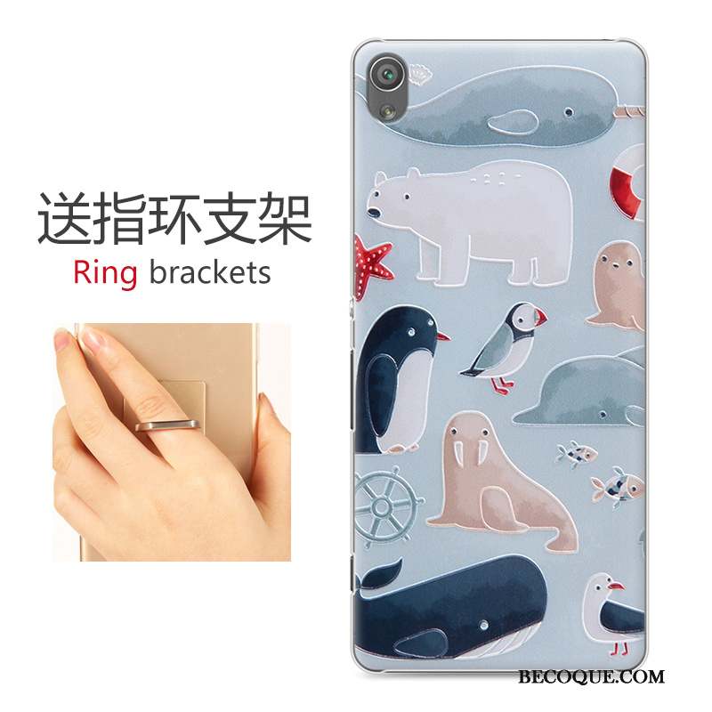 Sony Xperia Xa Dessin Animé Difficile Protection Coque Nouveau Gaufrage
