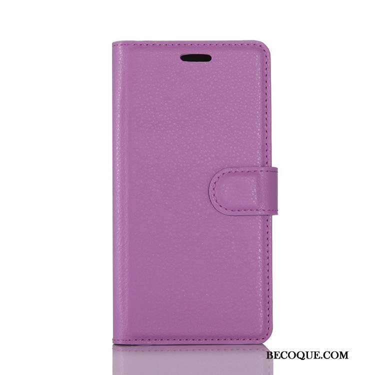 Sony Xperia Xa1 Housse Téléphone Portable Foncé Protection Coque Violet