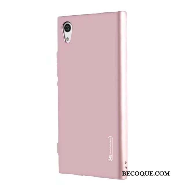 Sony Xperia Xa1 Ultra Coque Rose Très Mince Fluide Doux Tout Compris Protection Silicone