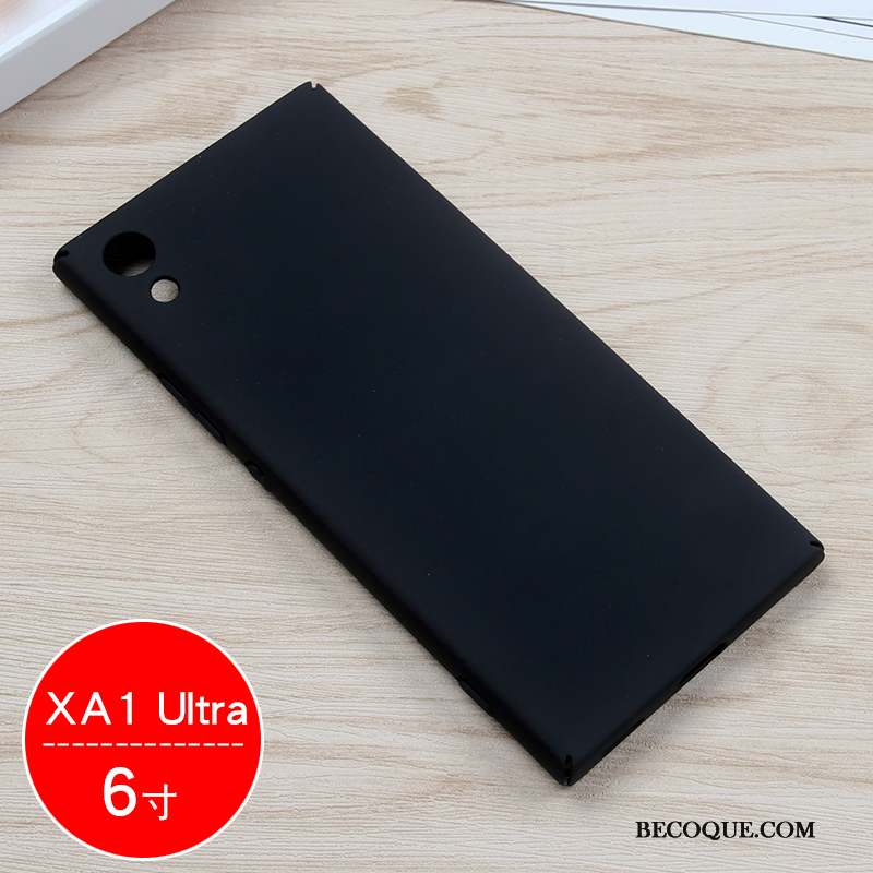 Sony Xperia Xa1 Ultra Noir Protection Coque De Téléphone Étui Ornements Suspendus Rouge