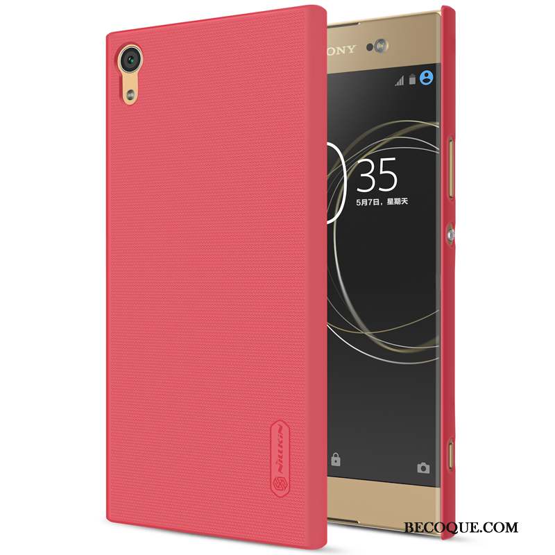 Sony Xperia Xa1 Ultra Étui Or Coque Rouge Téléphone Portable De Téléphone