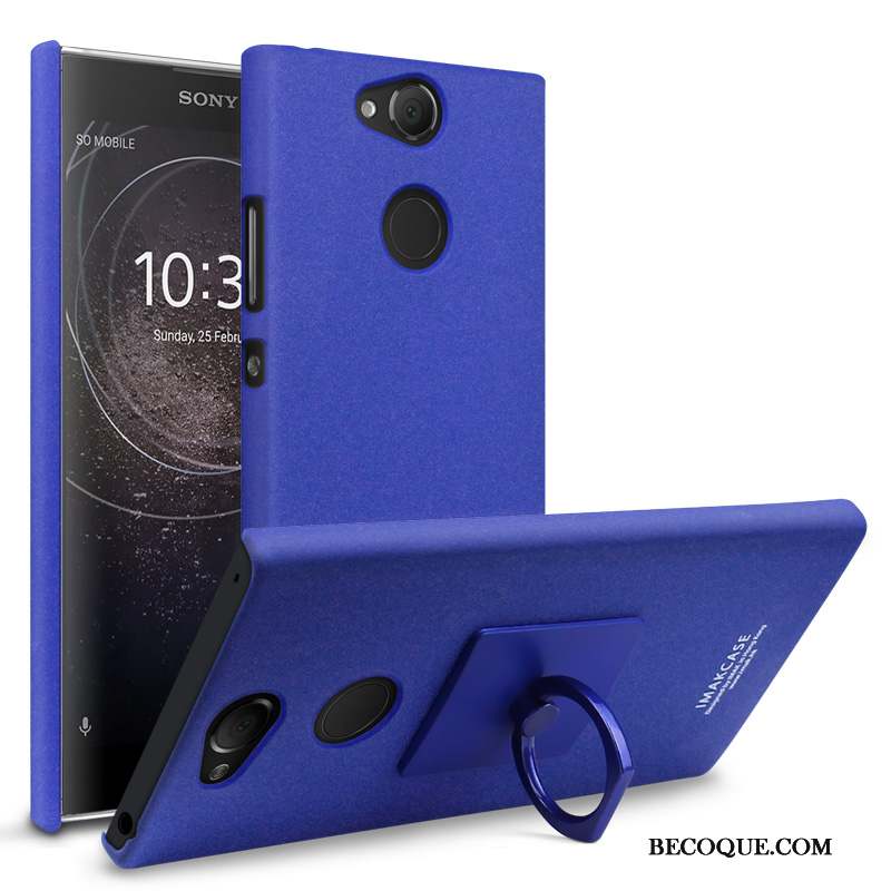 Sony Xperia Xa2 Coque De Téléphone Protection Tendance Bleu Tout Compris Délavé En Daim