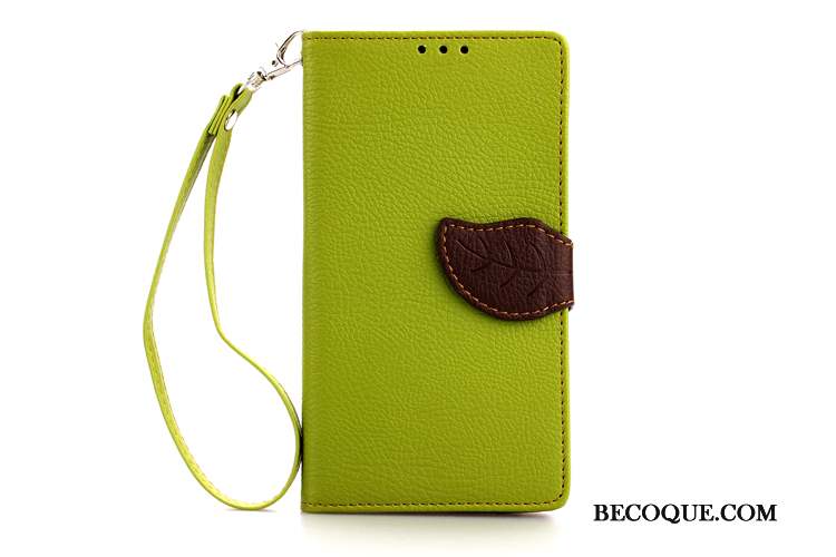 Sony Xperia Z1 Coque Feuille Incassable Protection Étui Vert Silicone