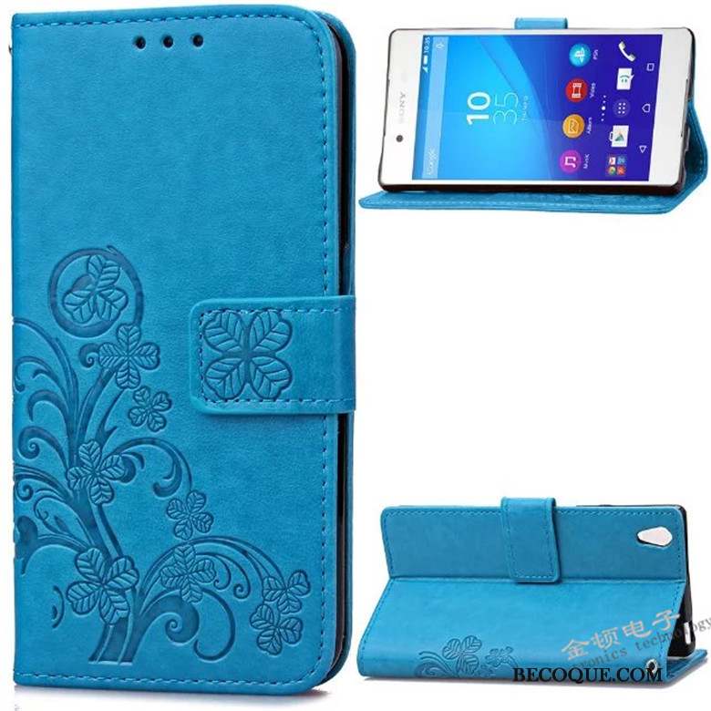Sony Xperia Z3+ Téléphone Portable Silicone Protection Bleu Fluide Doux Coque De Téléphone