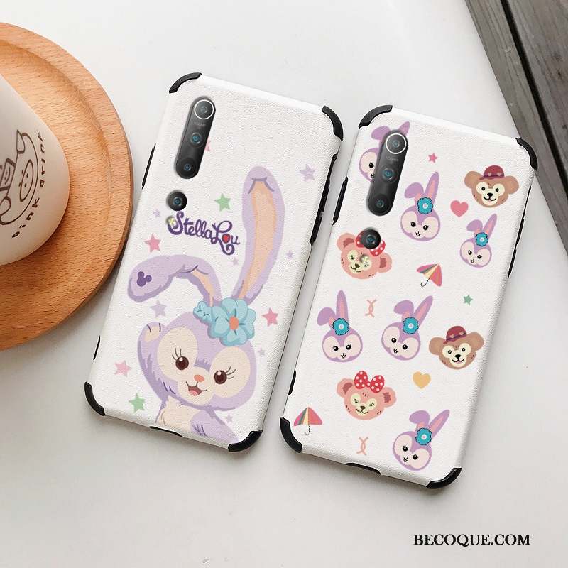 Xiaomi Mi 10 Coque Protection Créatif Gaufrage Mode Mignonne Petit