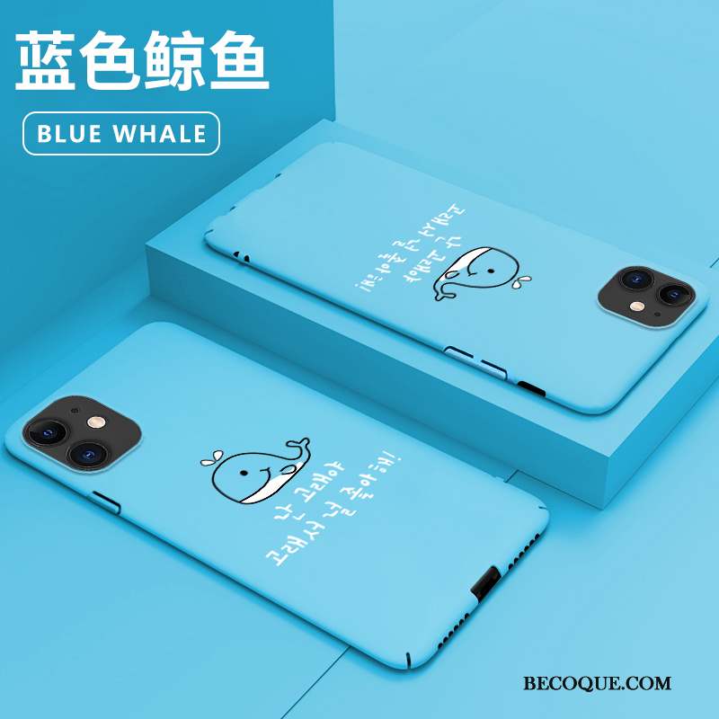 iPhone 11 Coque Étui Dessin Animé Protection Incassable Personnalité Marque De Tendance