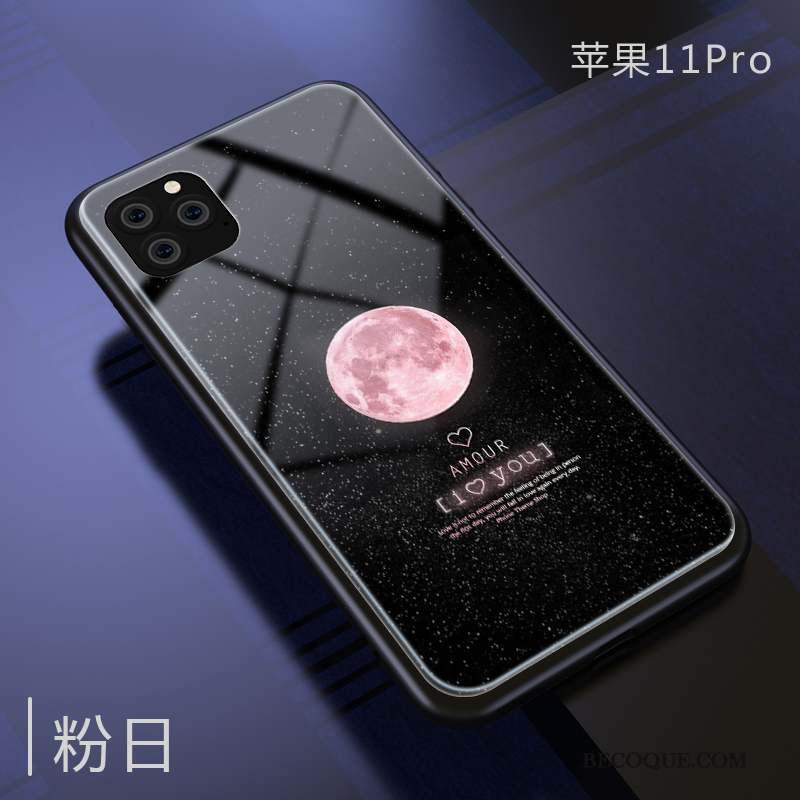 iPhone 11 Pro Coque Marque De Tendance Net Rouge Protection Tout Compris Ciel Étoilé Nouveau