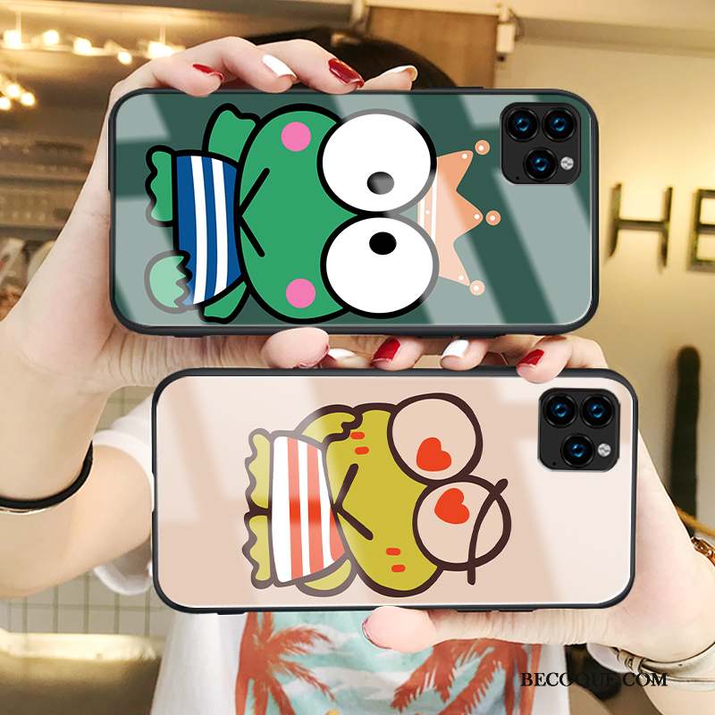 iPhone 11 Pro Dessin Animé Amoureux Créatif Personnalité Coque De Téléphone Tendance