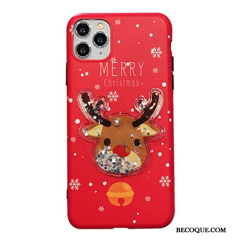 iPhone 11 Pro Max Elk Fluide Doux Amoureux Coque De Téléphone Petit Ours
