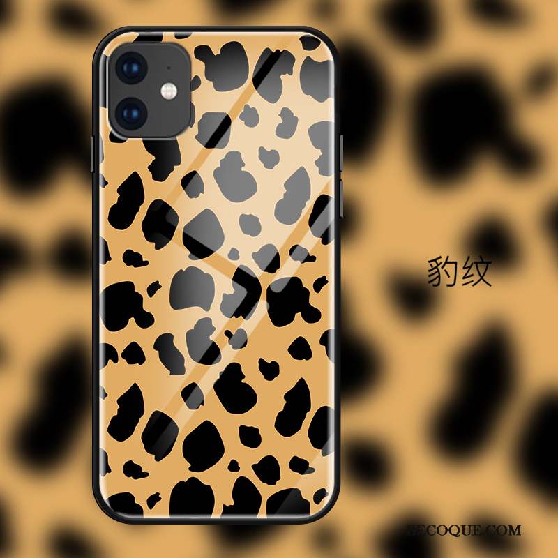 iPhone 11 Étui Jaune Luxe Mode Protection Coque De Téléphone