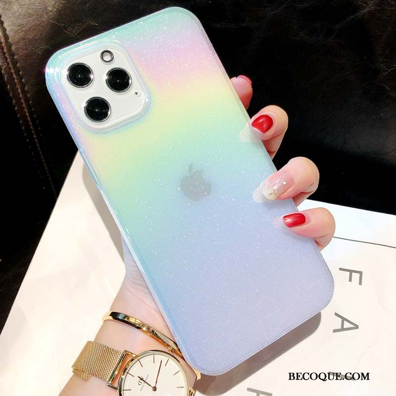 iPhone 12 Mini Coque Coloré Bleu Étui Incassable Très Mince Modèle Fleurie