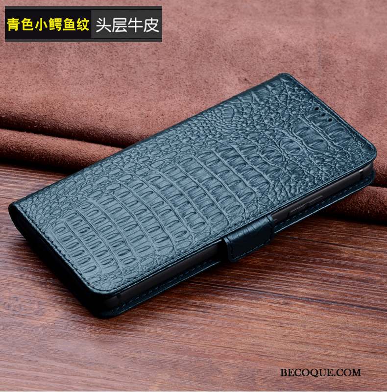 iPhone 12 Mini Coque Cuir Véritable Support Tout Compris Personnalité Étui En Cuir Business