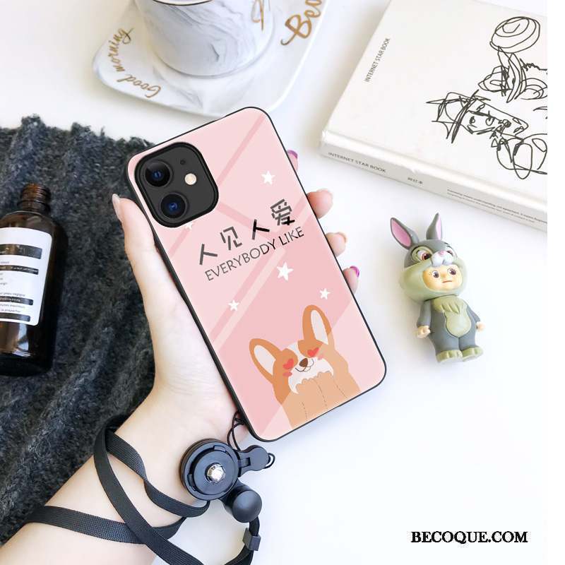 iPhone 12 Mini Coque Dessin Animé Marque De Tendance Charmant Créatif Personnalité Étui