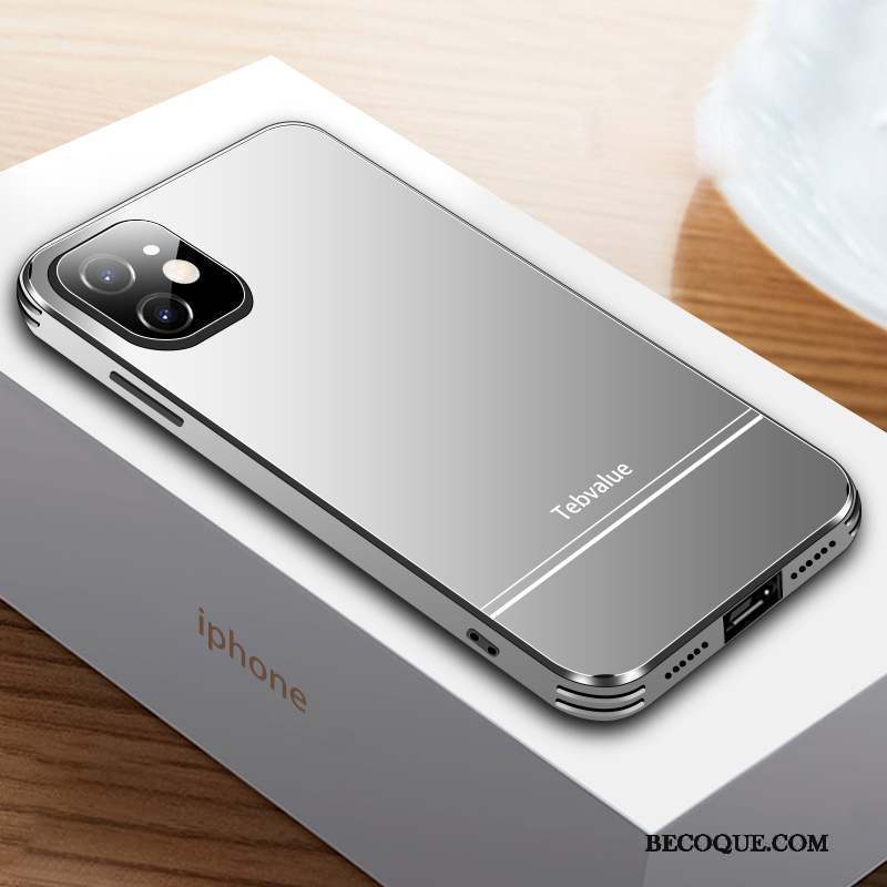 iPhone 12 Mini Luxe Nouveau Coque Incassable Protection Couleur Unie