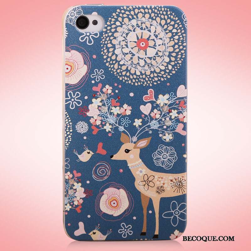 iPhone 4/4s Nouveau Coque Difficile Dessin Animé Couvercle Arrière De Téléphone