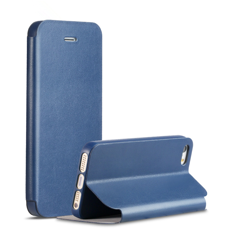 iPhone 5/5s Coque De Téléphone Téléphone Portable Tout Compris Protection Bleu Incassable
