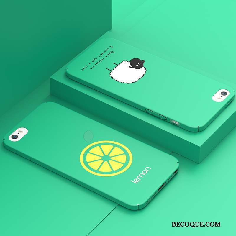 iPhone 5/5s Coque Tout Compris Dessin Animé Difficile Vert Incassable