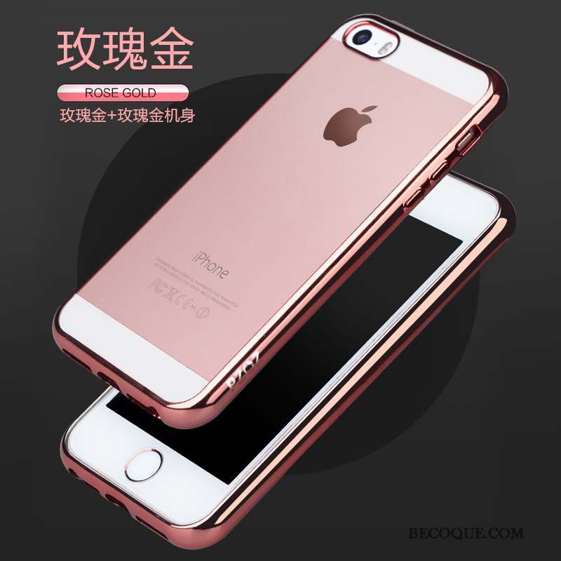 iPhone 5/5s Simple Étui Fluide Doux Tout Compris Protection Coque De Téléphone