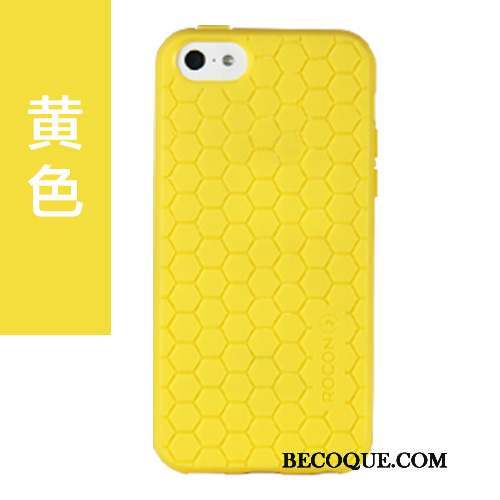 iPhone 5c Tout Compris Créatif Coque De Téléphone Jaune Incassable Fluide Doux