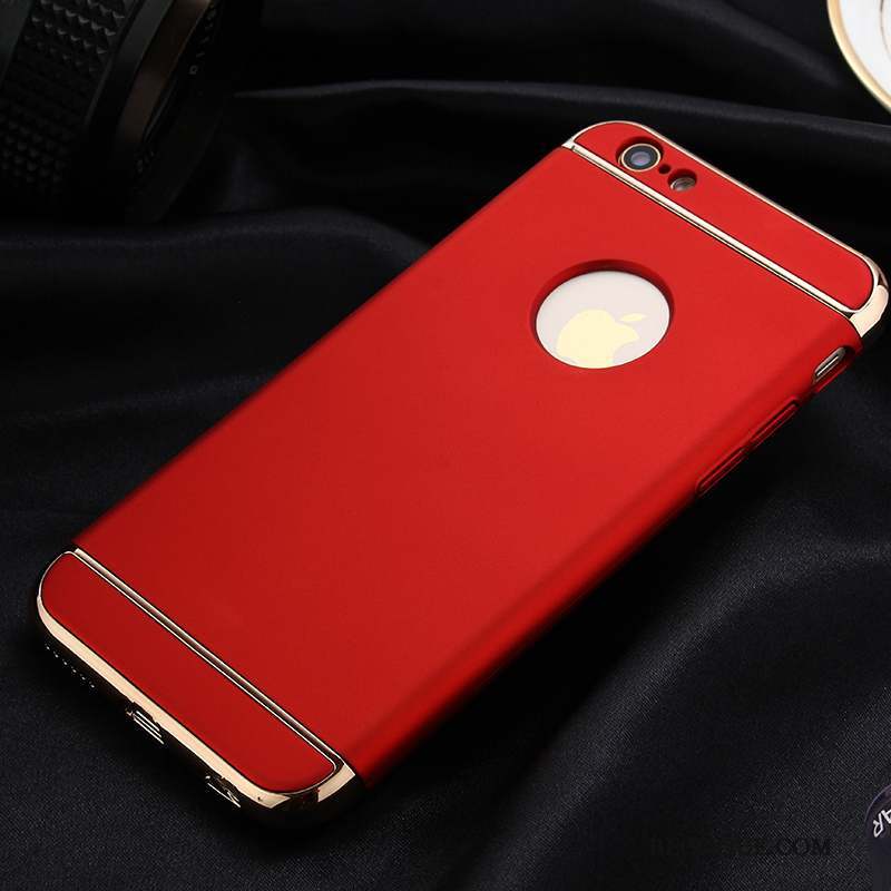 iPhone 6/6s Coque De Téléphone Étui Luxe Or Placage Rouge