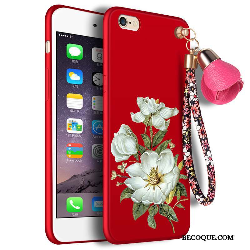 iPhone 6/6s Coque Tout Compris Nouveau Étui Charmant Rouge Incassable