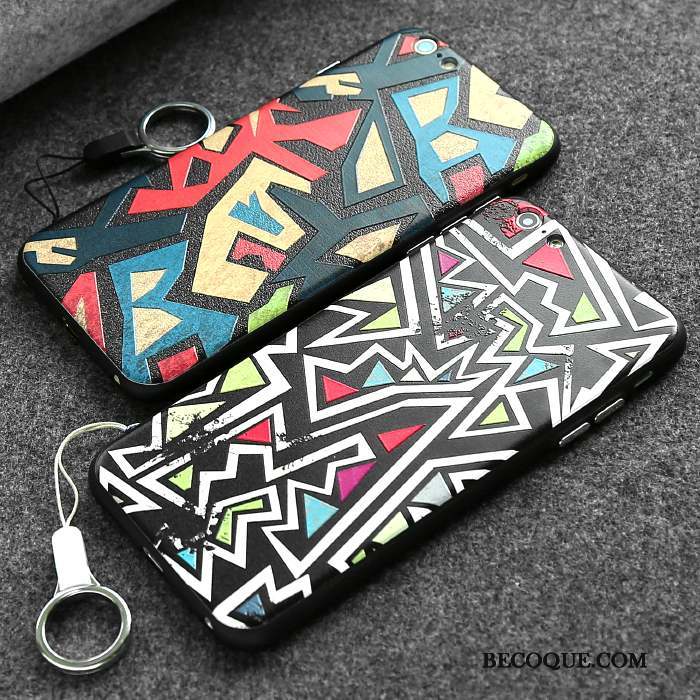 iPhone 6/6s Multicolore Graffiti Coque De Téléphone Personnalité Europe