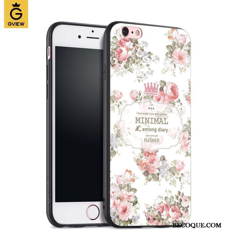 iPhone 6/6s Multicolore Tendance Silicone Coque Étui Difficile