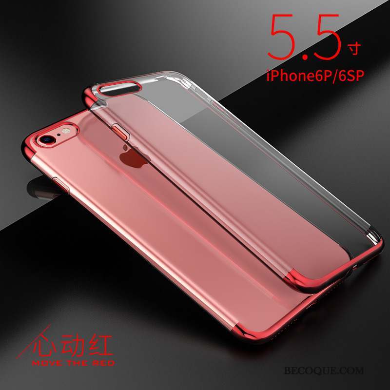 iPhone 6/6s Plus Coque De Téléphone Tout Compris Silicone Transparent Incassable Fluide Doux