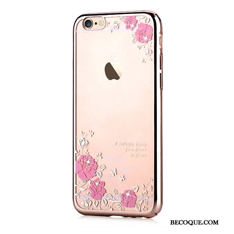 iPhone 6/6s Plus Difficile Protection Or Coque Strass De Téléphone