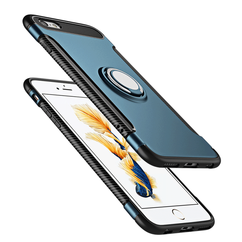 iPhone 6/6s Plus Incassable Étui Coque De Téléphone Personnalité Anneau Tendance