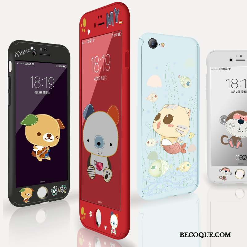 iPhone 6/6s Plus Rouge Incassable Étui Nouveau Coque De Téléphone Dessin Animé