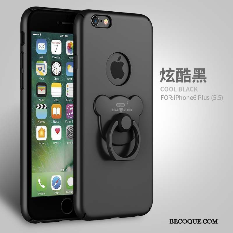 iPhone 6/6s Plus Tout Compris Modèle Nouveau Coque De Téléphone Noir Silicone