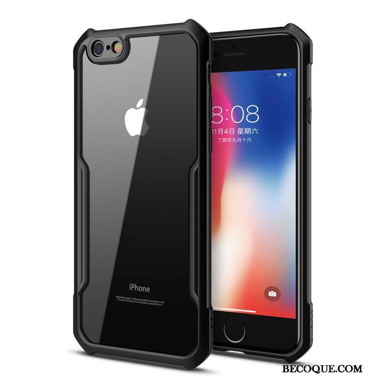 iPhone 6/6s Tout Compris Incassable Tendance Noir Coque De Téléphone Étui