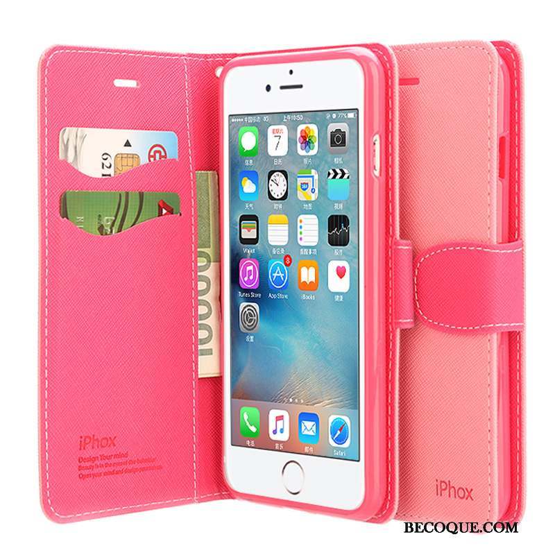 iPhone 7 Coque De Téléphone Étui En Cuir Housse Téléphone Portable Tout Compris Incassable